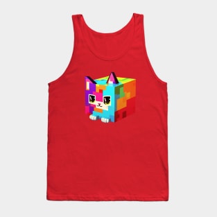 cubecat Tank Top